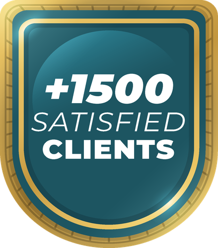 More than 1,500 satisfied clients
